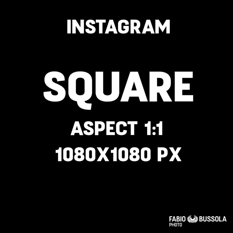 Instagram Square 1080x1080px 1:1