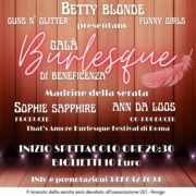 Galà Burlesque di beneficenza 23 Marzo 2024 Taglio di pò Rovigo